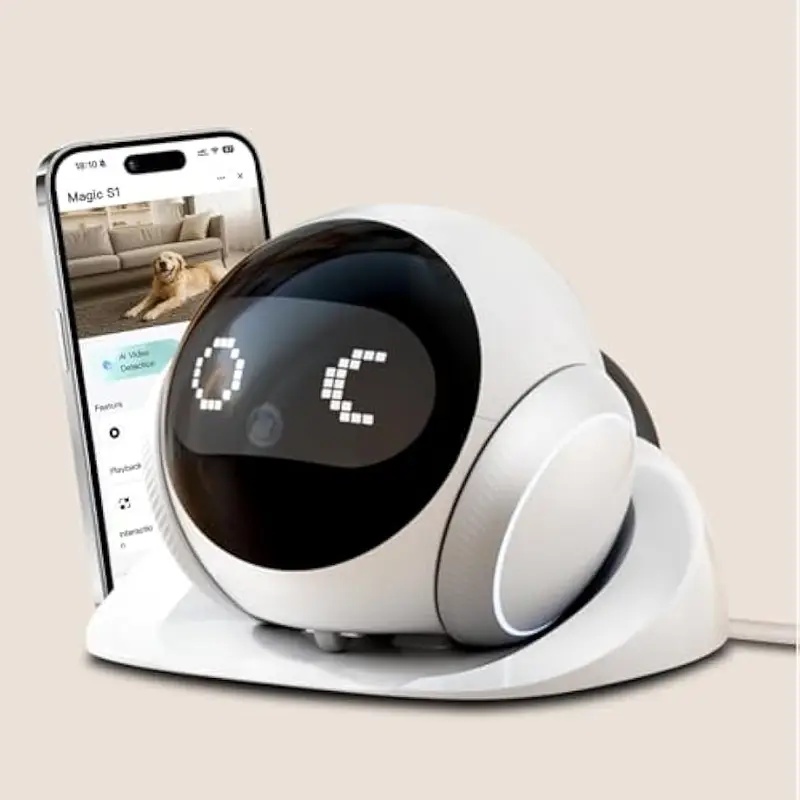 Smart Home Solution - كاميرا روبوت متحركة للحيوانات الأليفة داخل