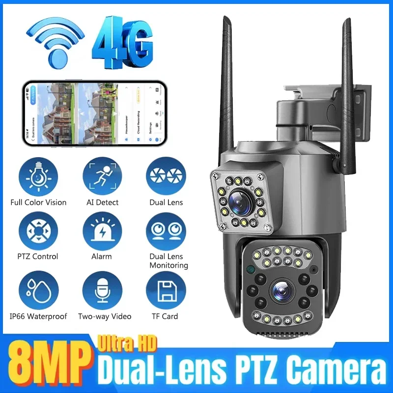 Smart Home Camera Ezviz - 8MP واي فاي كاميرا IP 4K