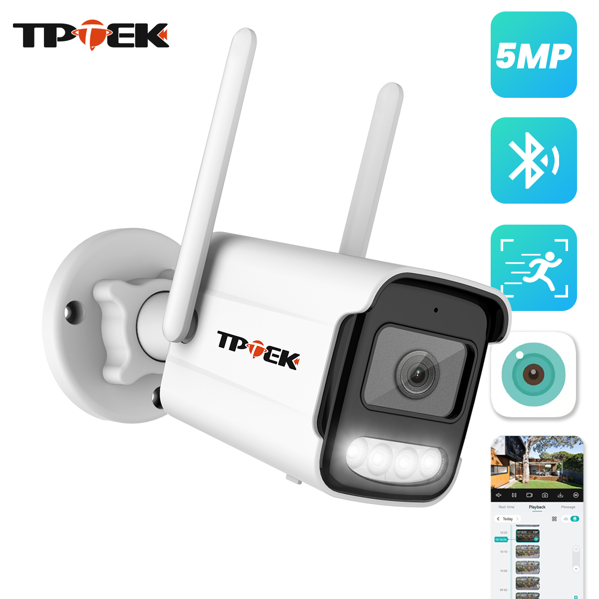 Smart Home Imou - كاميرا IP بدقة 5 ميجابكسل، لاسلكية،