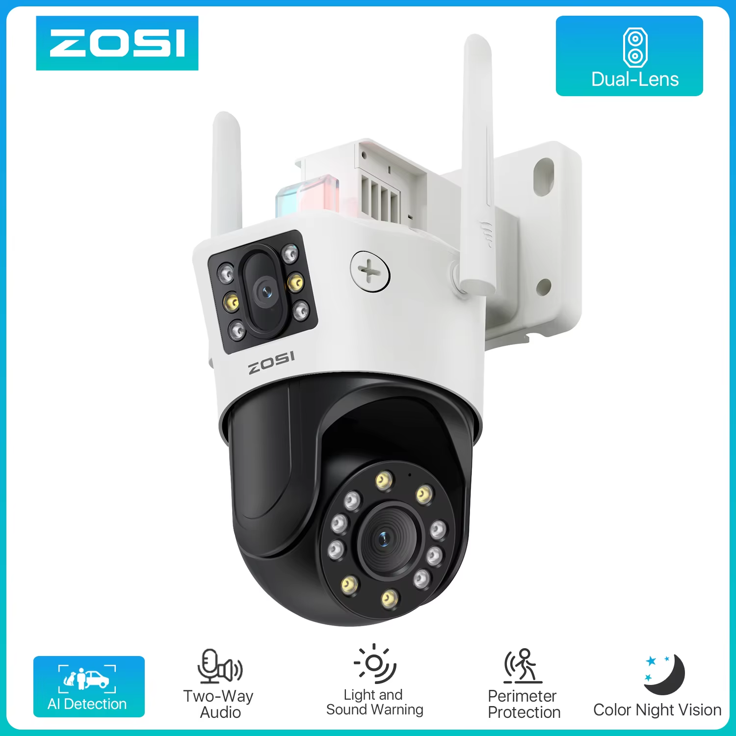 Smart Home Imou - كاميرا ZOSI C298 Max 4K 8MP