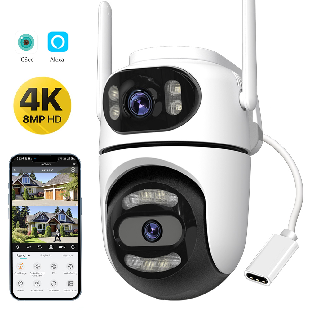 Smart Home Camera Ezviz - كاميرا مراقبة IP بدقة 8 ميجابكسل