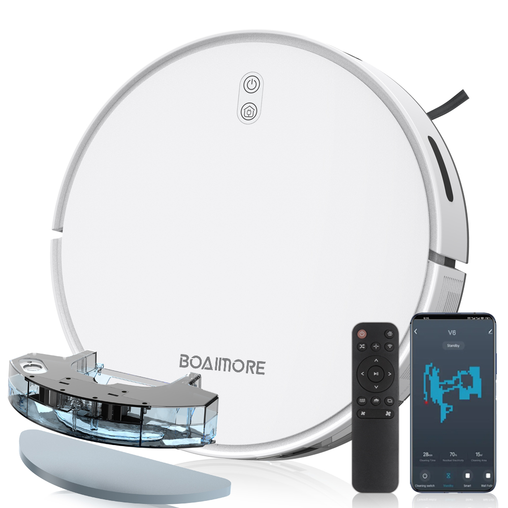 Smart Home Solution - جهاز آلي لتنظيف الأتربة كومبو ممسحة