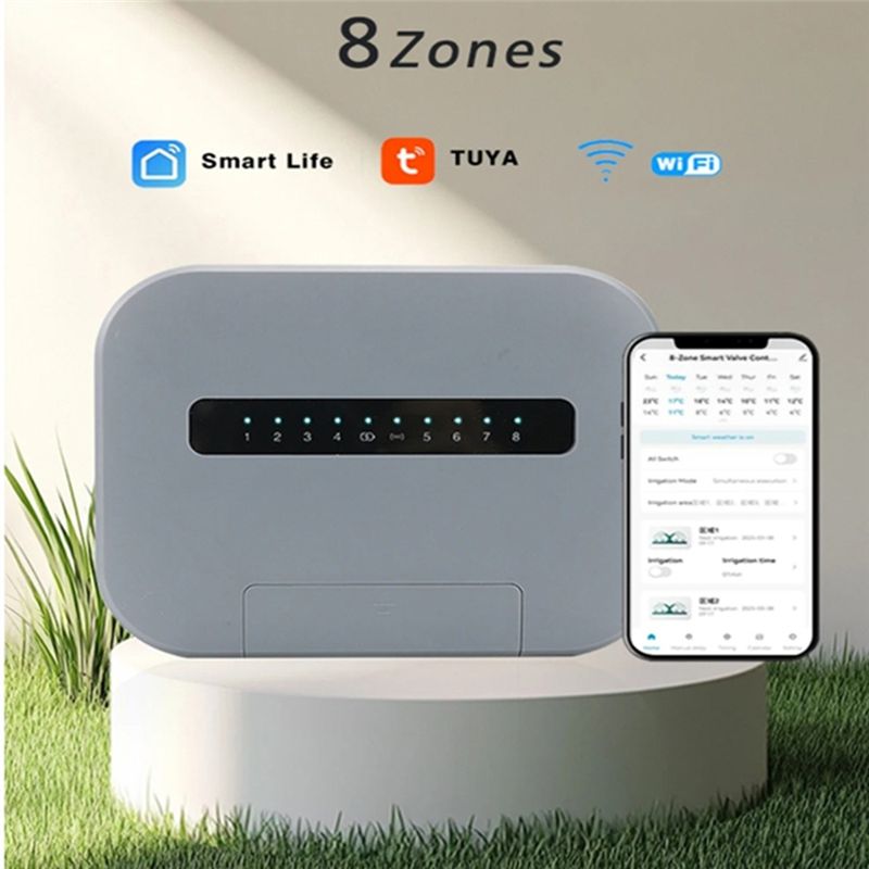 وحدة تحكم ذكية للري عبر الواي  - مراجعة Wifi Smart Plug وسعره