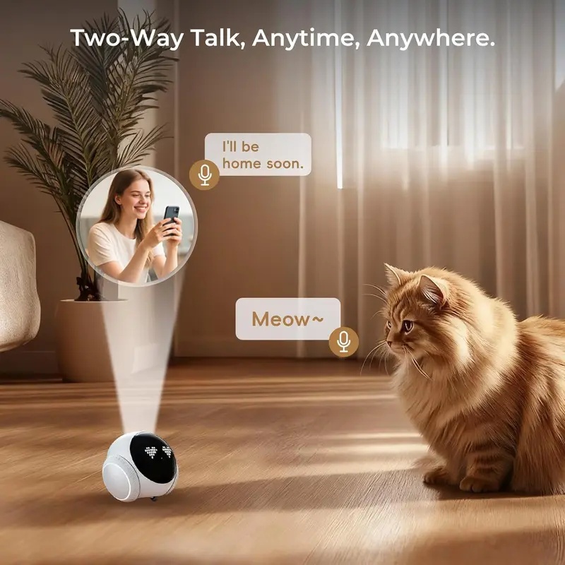 كاميرا روبوت متحركة للحيوانات  - مراجعة Smart Home Solution وسعره