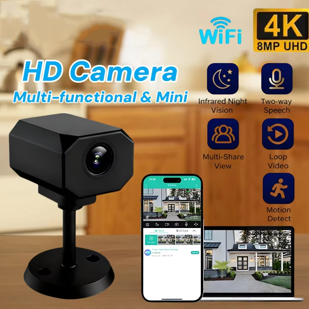كاميرا أمان WiFi بدقة 4K للمنز - مراجعة Smart Home Solution وسعره