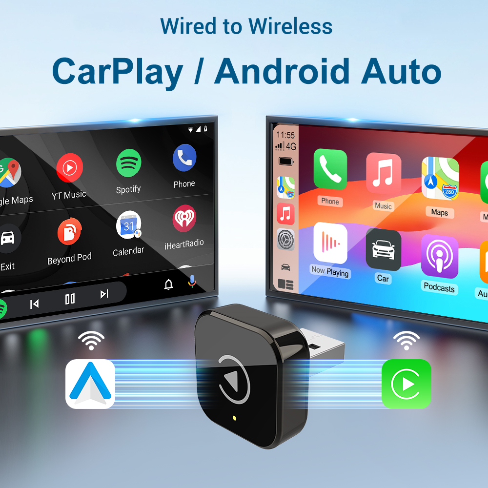 محول Carplay اللاسلكي Android  - مراجعة Wifi Smart Plug وسعره