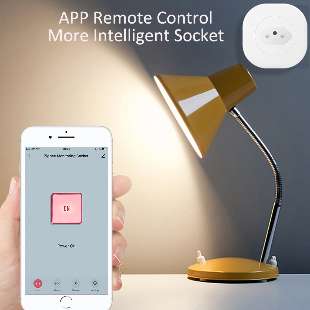 مقبس ذكي BORUIDAPLS Tuya Zigbe - مراجعة Smart Home Energy Monitor وسعره
