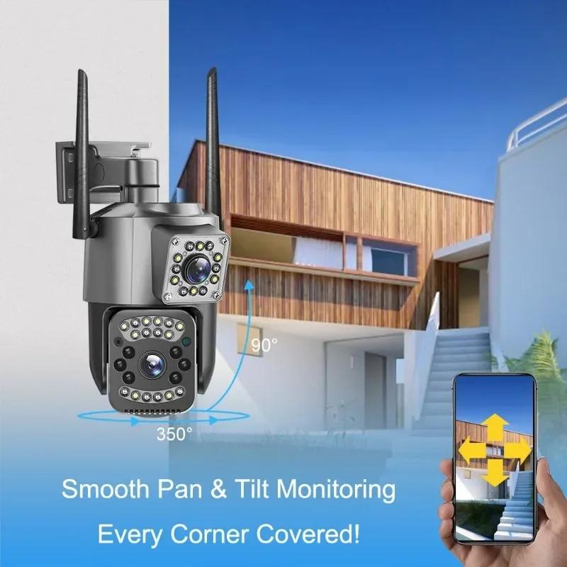 8MP واي فاي كاميرا IP 4K PTZ ع - مراجعة Smart Home Camera Ezviz وسعره
