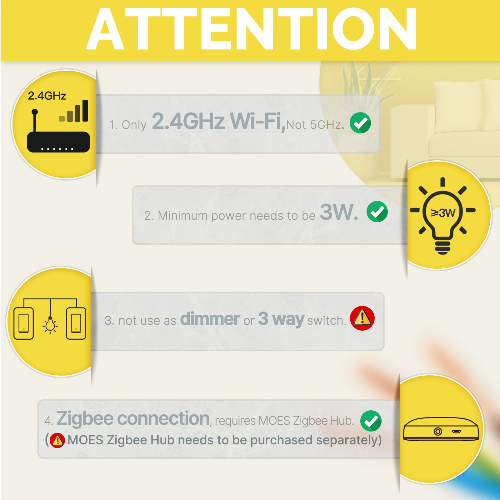 مفتاح إضاءة ذكي من MOES بمعيار - مراجعة Smart Home Solution وسعره