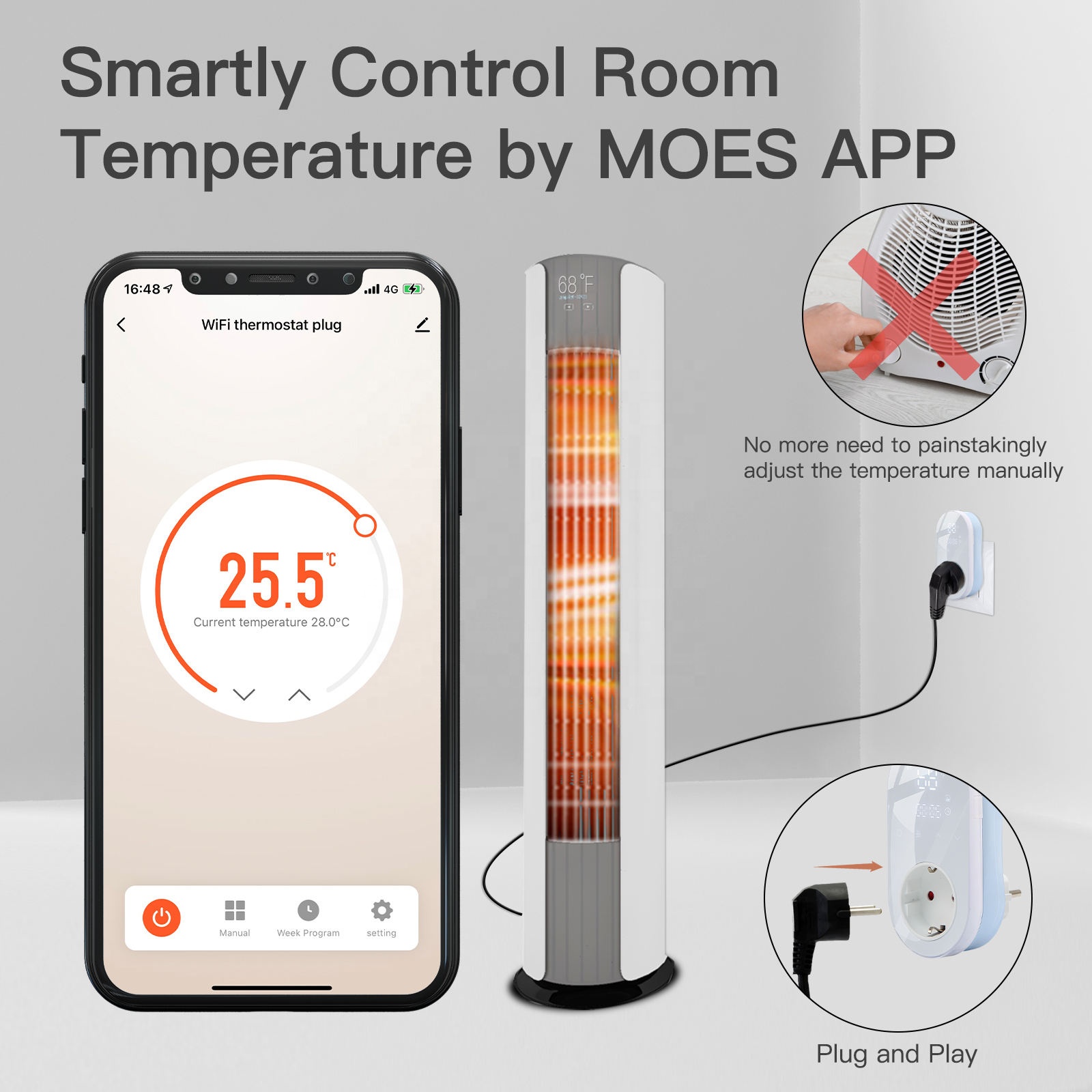 جهاز تحكم ذكي في درجة الحرارة  - مراجعة Wifi Smart Plug وسعره