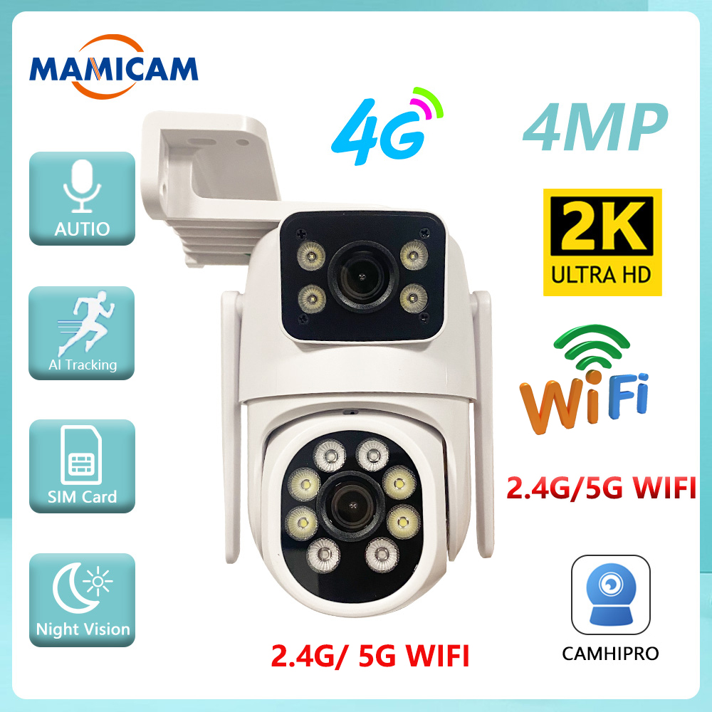 كاميرا 4MP WIFI IP 3G 4G بطاقة - مراجعة Smart Home Camera Ezviz وسعره