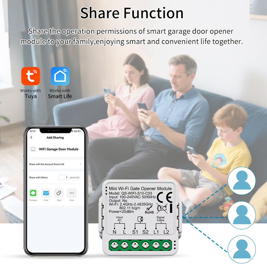 وحدة تحكم ذكية لفتح باب المرآب - مراجعة Smart Home Solution وسعره
