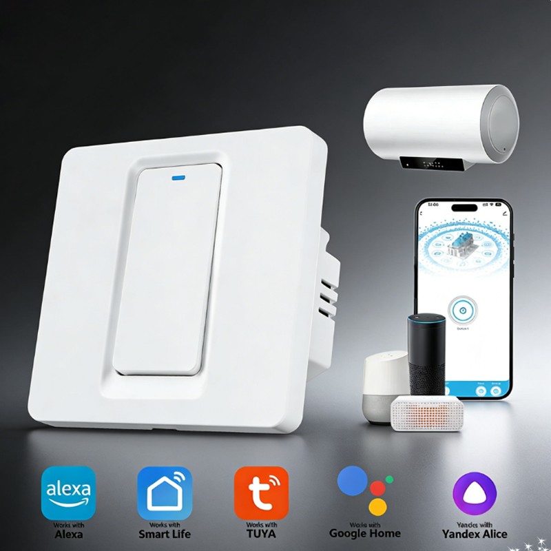مفتاح سخان المياه الذكي/واي فا - مراجعة Smart Home Solution وسعره