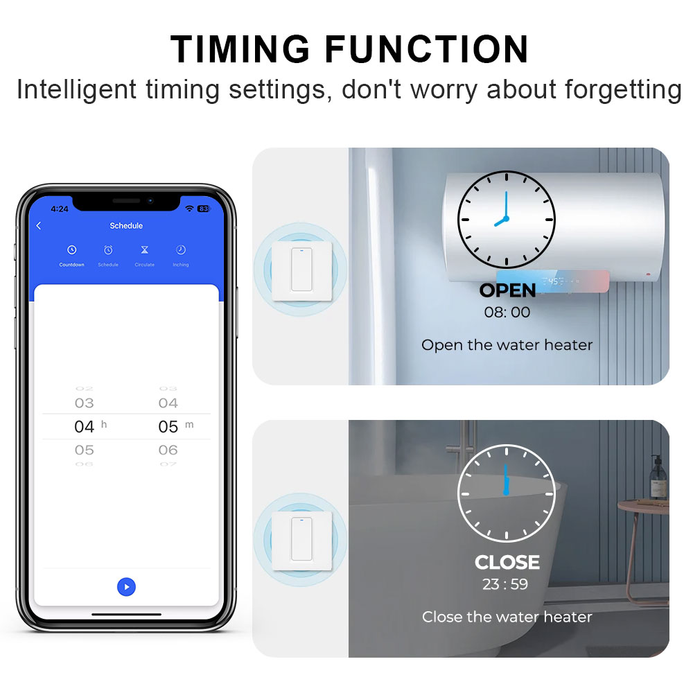 مفتاح سخان المياه الذكي/واي فا - مراجعة Smart Home Solution وسعره