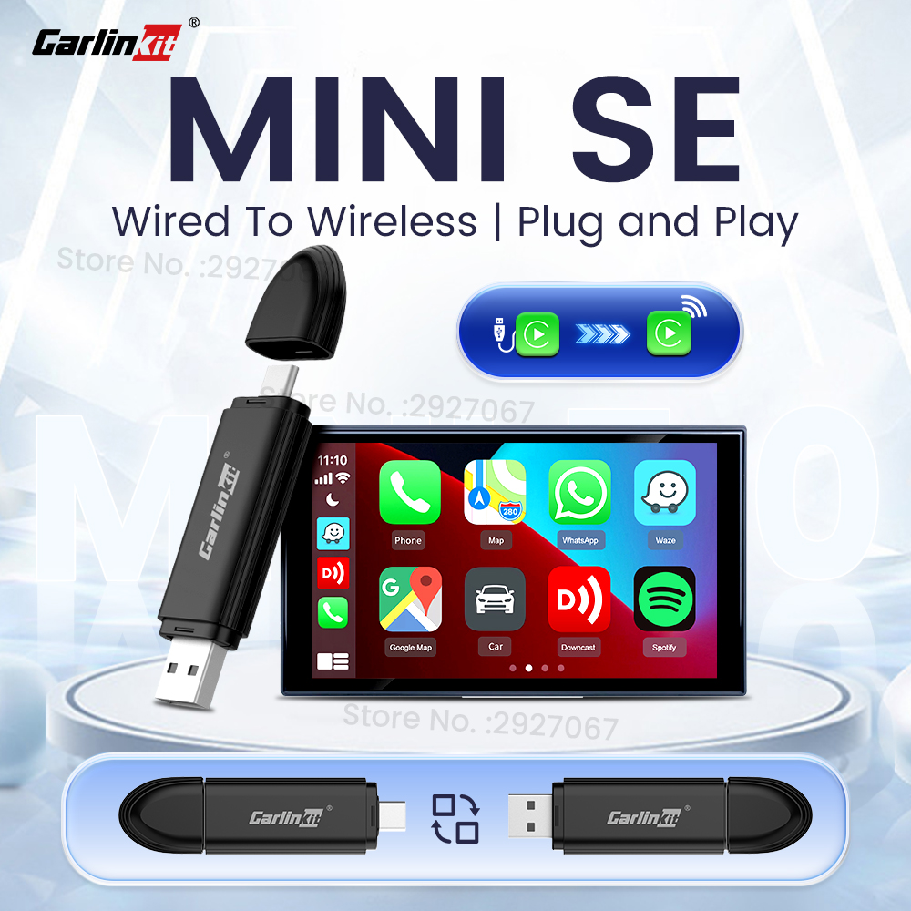 CarlinKit MINI 5.0 Pro اللاسلك - مراجعة Wifi Smart Plug وسعره