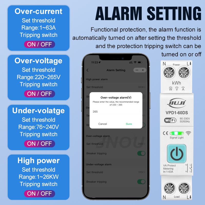 مفتاح واي فاي ذكي للتركيب على  - مراجعة Smart Home Energy Monitor وسعره