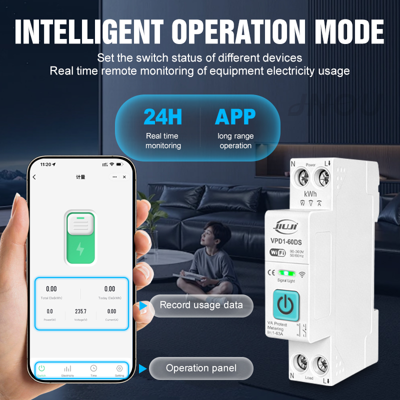 مفتاح واي فاي ذكي للتركيب على  - مراجعة Smart Home Energy Monitor وسعره