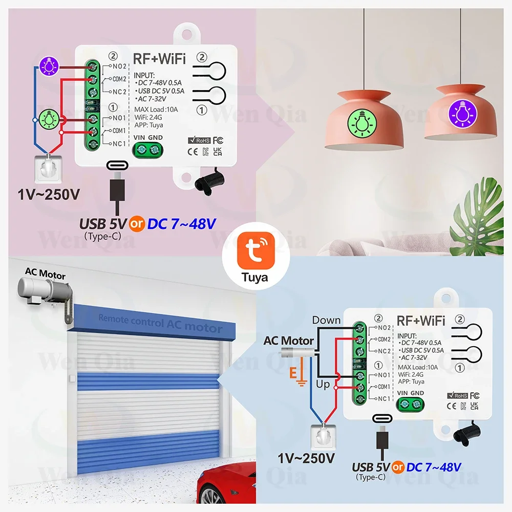 2CH مفتاح الإضاءة الذكي تويا ، - مراجعة Smart Home Ventilation وسعره