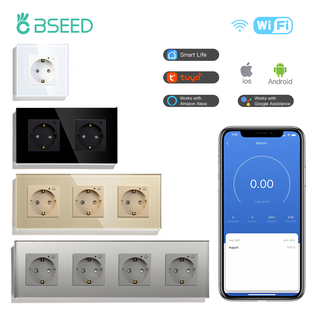 BSEED الاتحاد الأوروبي الكهربا - مراجعة Smart Home Energy Monitor وسعره